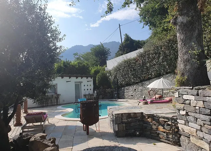 Maison De Charme Avec Piscine Et Vue Exceptionnelle * Scolca